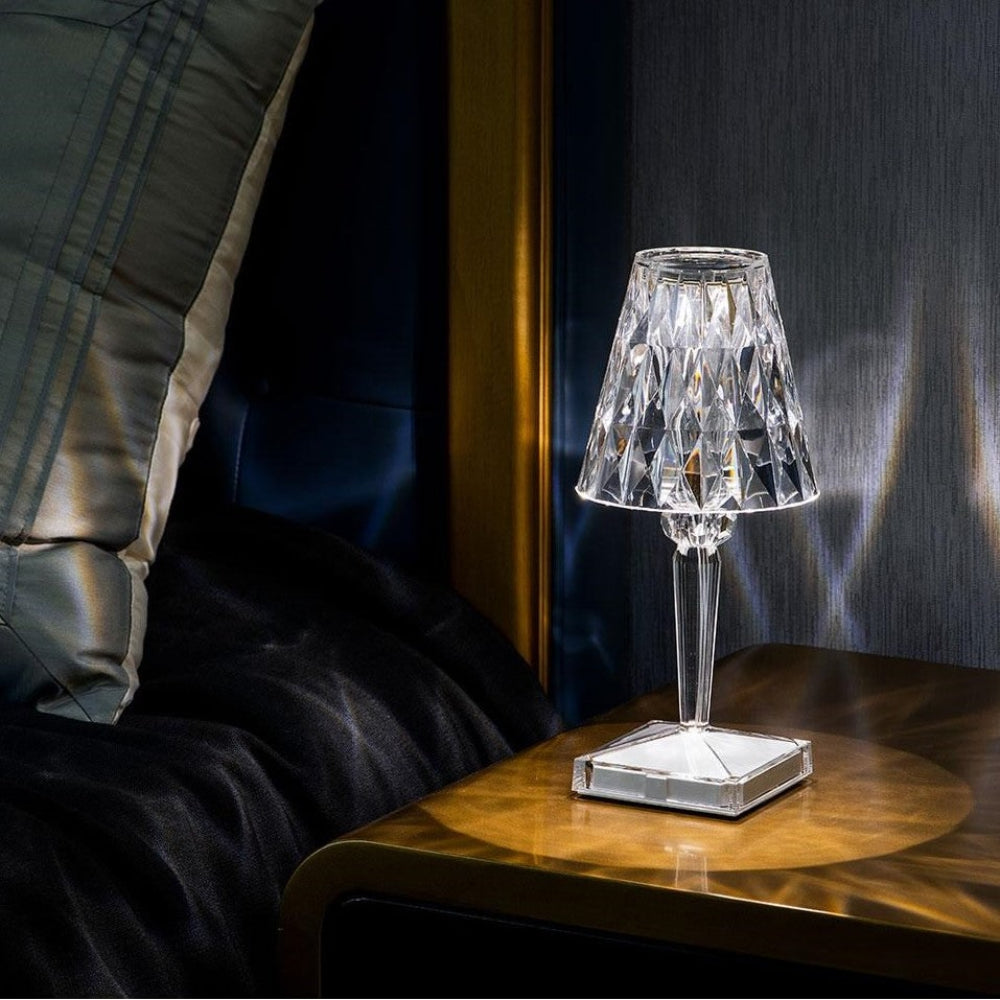 Funkelnde Kristall Tischlampe Dekorative Beleuchtung - Image 3