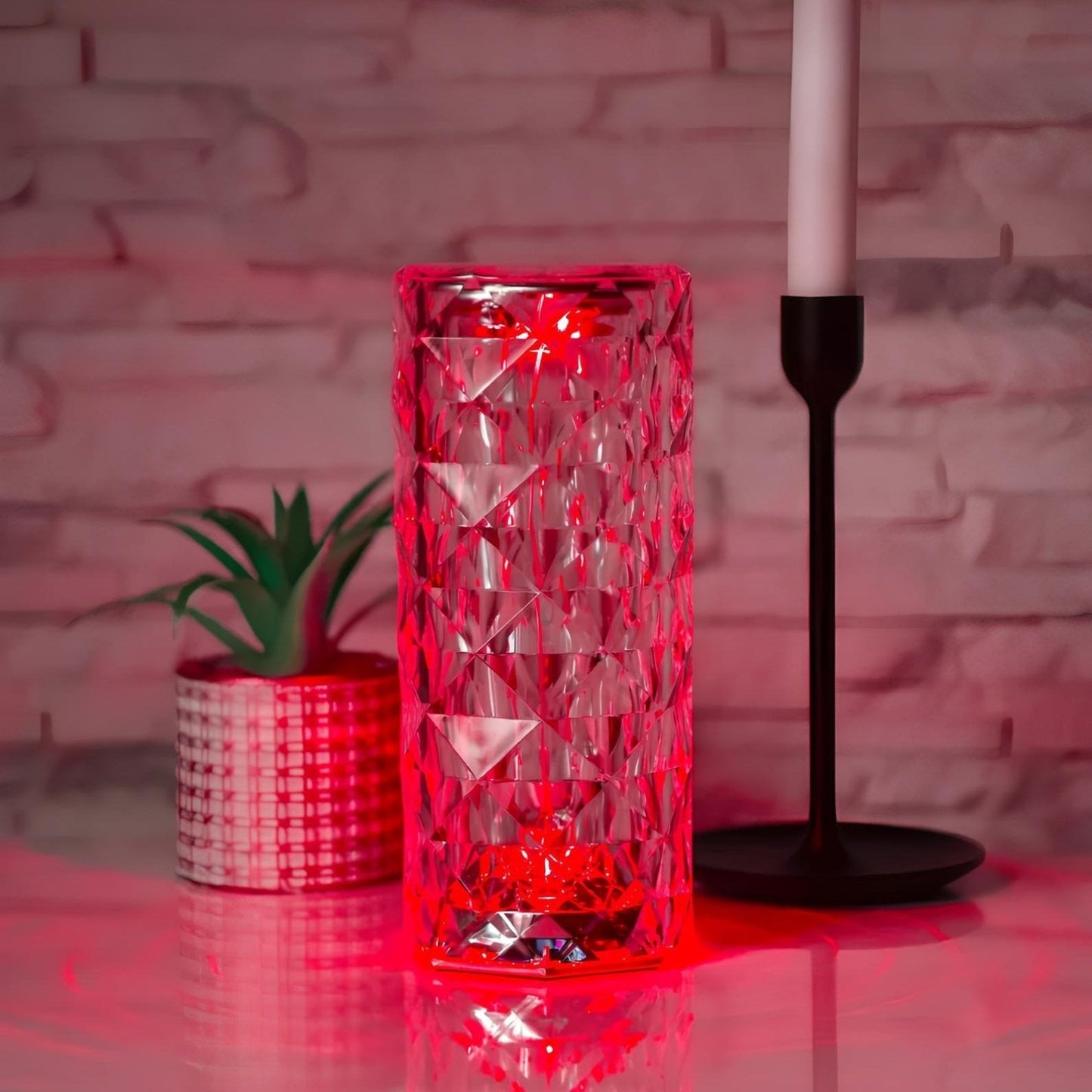 Funkelnde Kristall Touch Tischlampe Modernes Design - Image 11