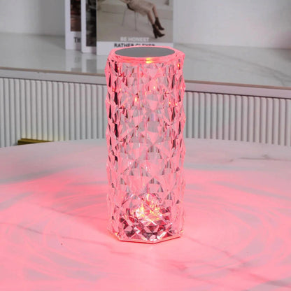 Funkelnde Kristall Touch Tischlampe Modernes Design - Image 12