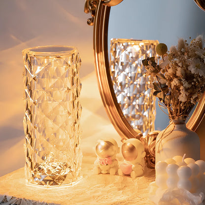 Funkelnde Kristall Touch Tischlampe Modernes Design - Image 4