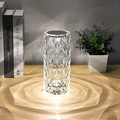 Funkelnde Kristall Touch Tischlampe Modernes Design - Image 6