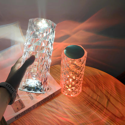 Funkelnde Kristall Touch Tischlampe Modernes Design - Image 7