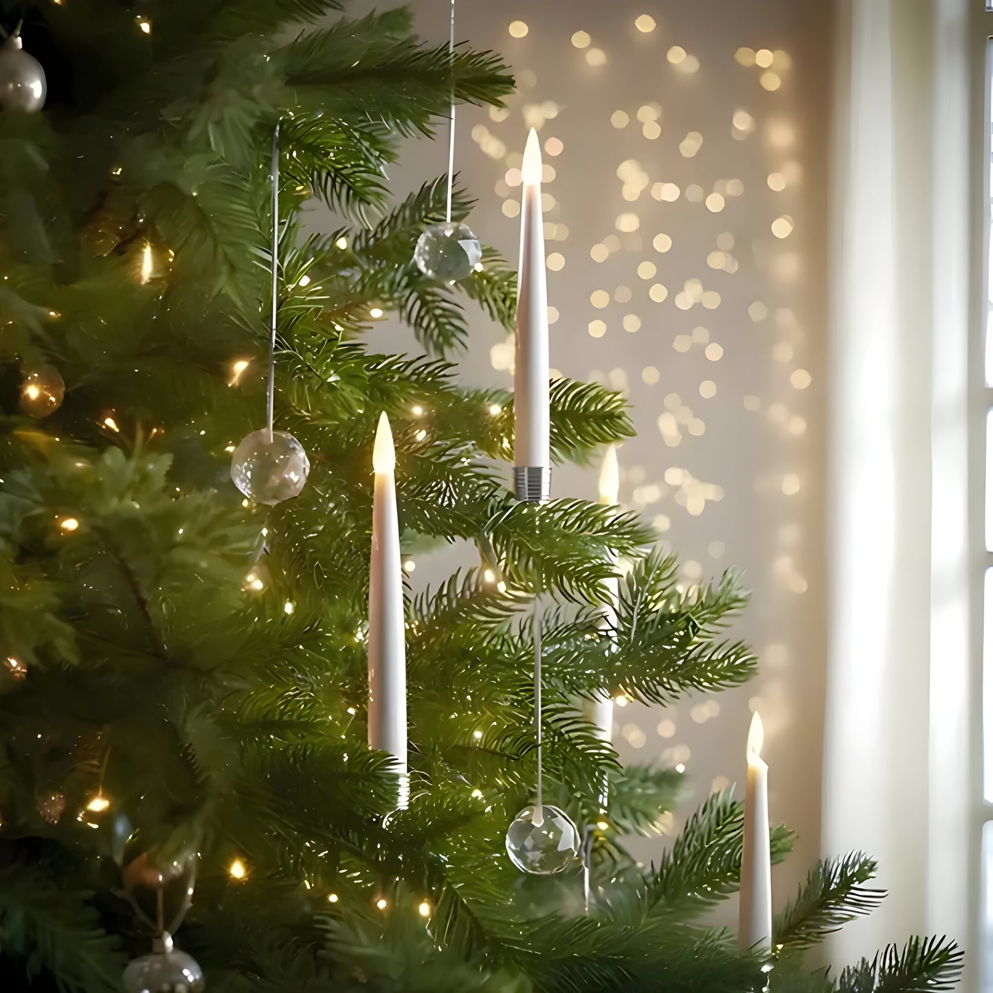 LED Weihnachtsbaumkerzen mit Fernbedienung