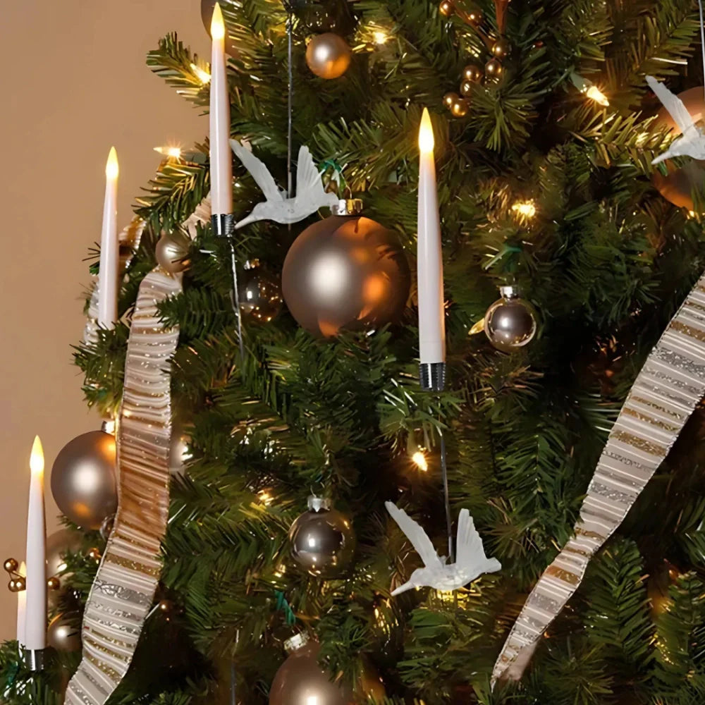 LED Weihnachtsbaumkerzen mit Fernbedienung