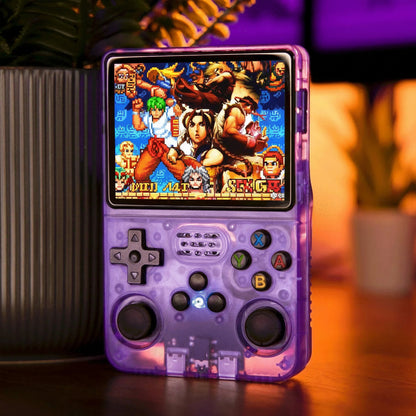 Handheld Gaming Console with 20,000 Pre-Loaded Classics, 3.5 IPS Display, 64GB/128GB Storage – Portable Game Console for Nostalgic Gaming