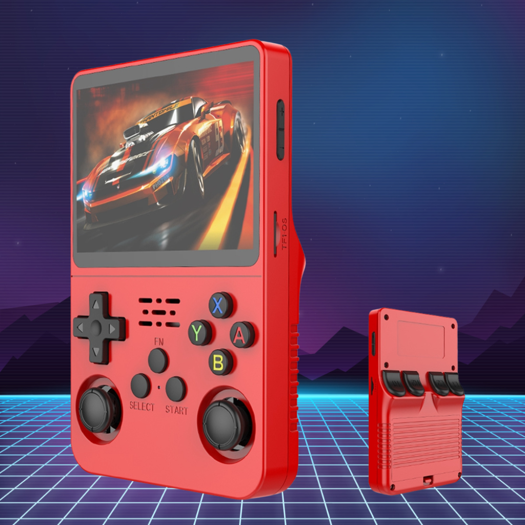 Handheld Gaming Console with 20,000 Pre-Loaded Classics, 3.5 IPS Display, 64GB/128GB Storage – Portable Game Console for Nostalgic Gaming - Image 3