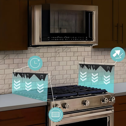 Küchen Spaltabdeckung Edelstahl Herdabdeckung