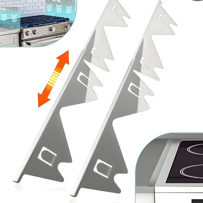 Küchen Spaltabdeckung Edelstahl Herdabdeckung