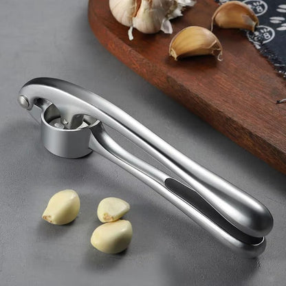 Garlic Press Set Stainless Steel Chopper Kitchen Tool