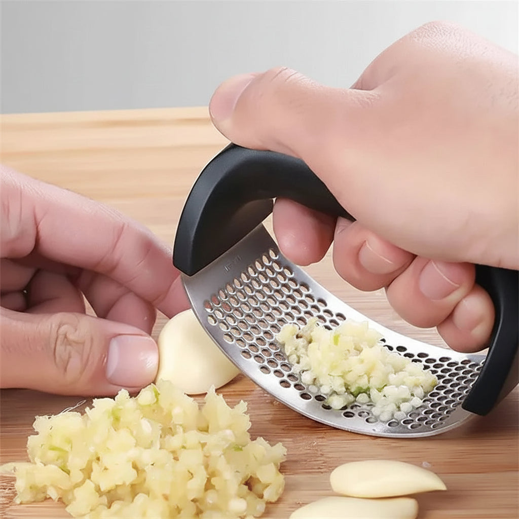 Garlic Press Stainless Steel Chopper Kitchen Tool
