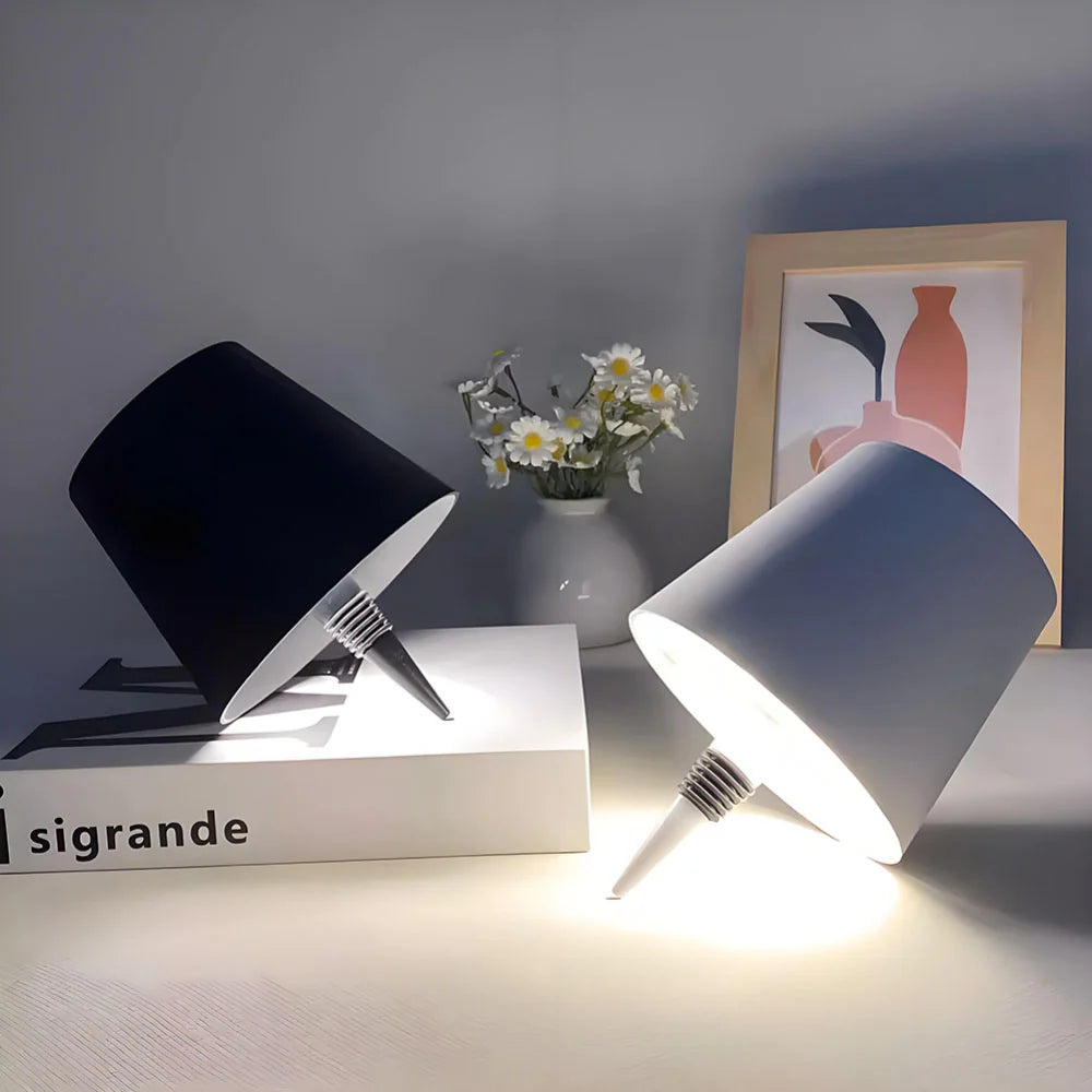 LED Flaschenlampe Kabellos Dimmbar Modern