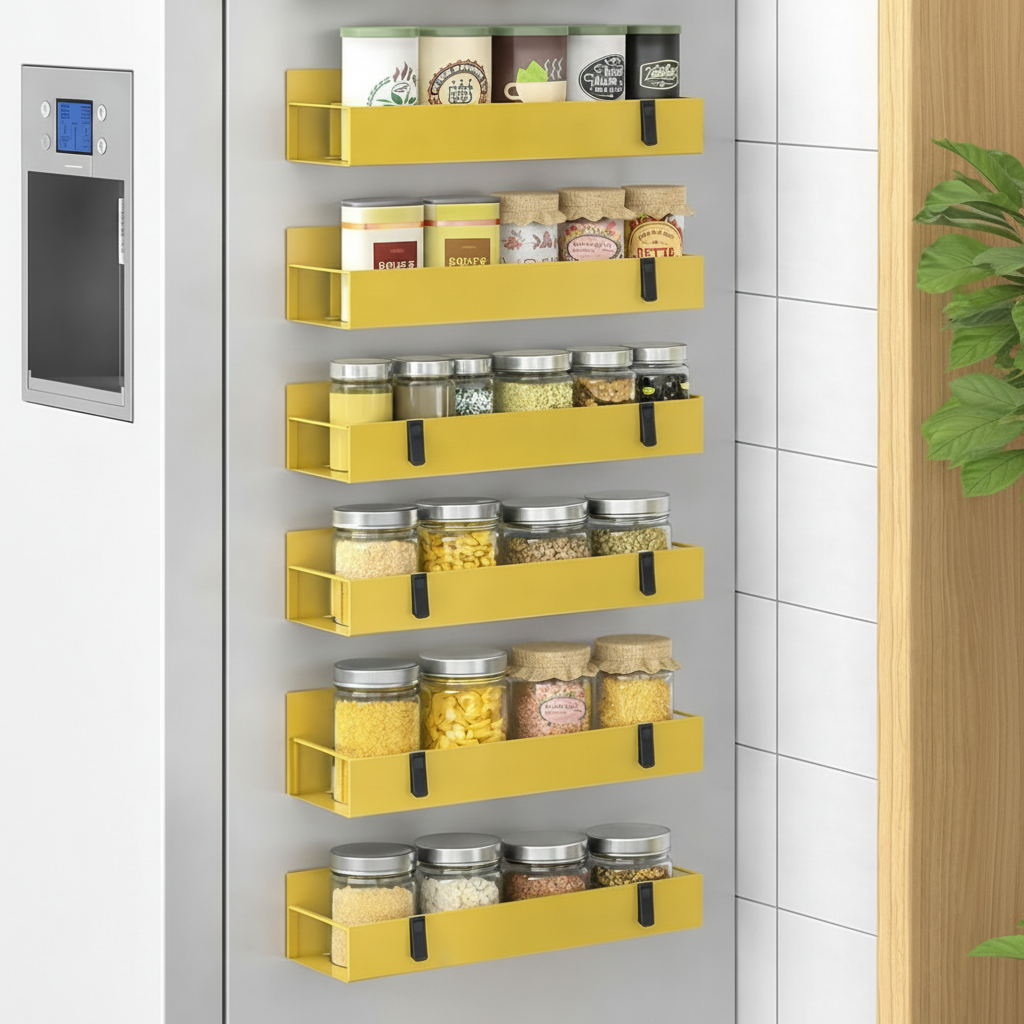 Gewürzregal Magnetisch Küchen Aufbewahrung