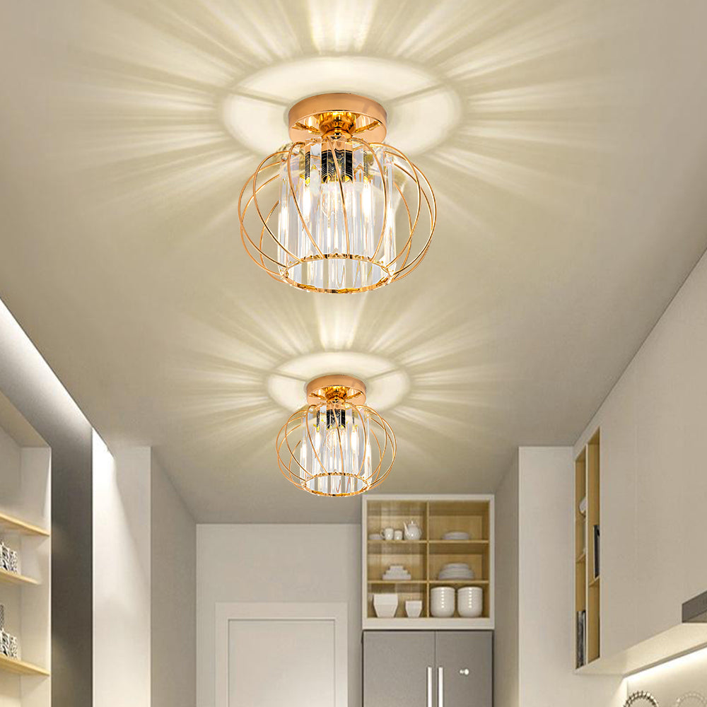 Glass Ceiling Light Nordic Hall Ceiling Modern