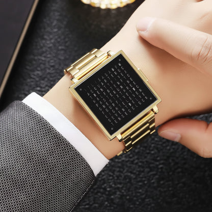 Montre Unisexe Bracelet Textile Analogique Style Classique