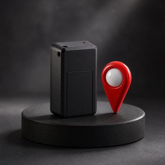 Gps Tracker Fahrzeug Tracker Schwarz - Image 1