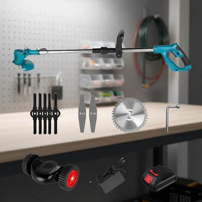 Rasentrimmer Kabellos Klappbar Elektrisch Garten Trimmer