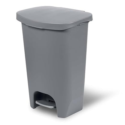 Cubo de basura de plástico grande para cocina contenedor de residuos domésticos