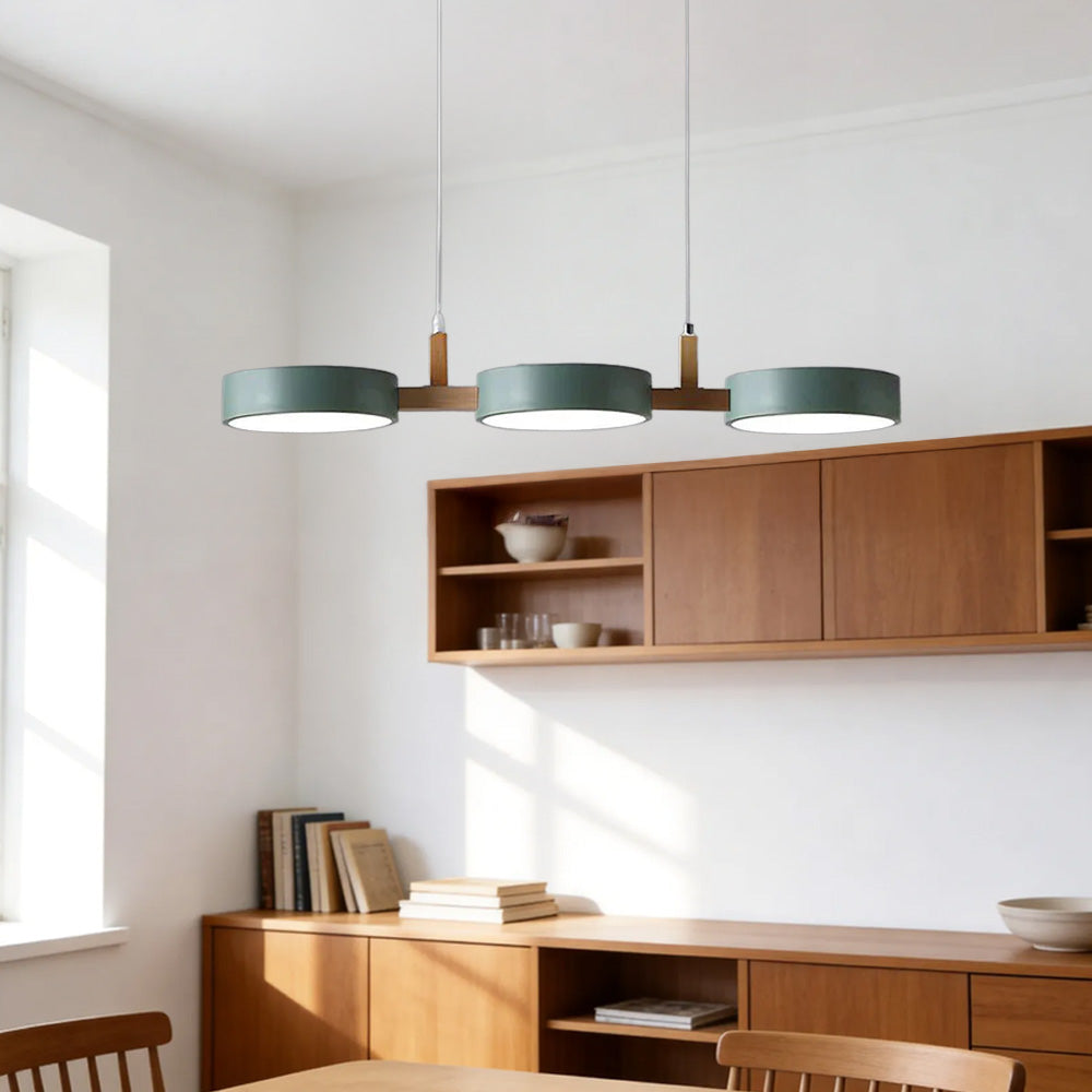 Lampe suspendue moderne en métal cylindre lampe de plafond minimaliste