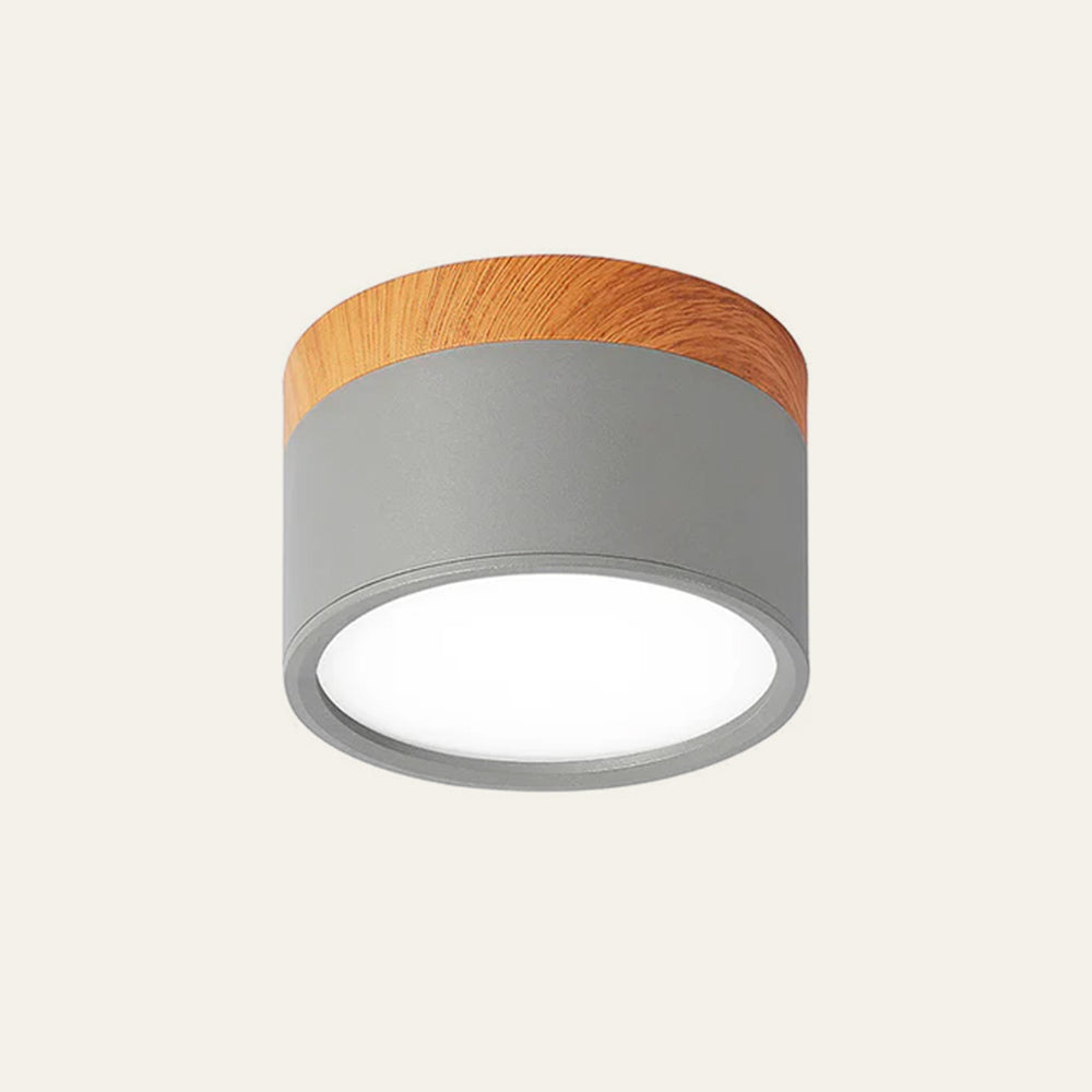 Zylinder Deckenleuchte Moderne Flache Deckenlampe Metall