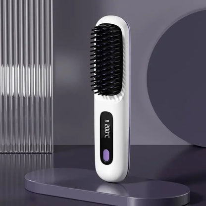 Haarglätter Bürste Styling Kabellos USB - Image 8
