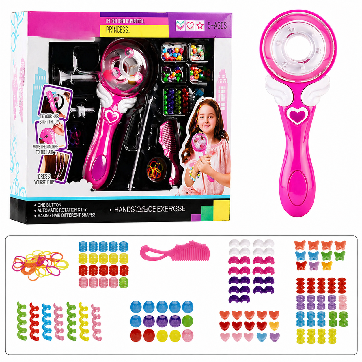 Childrens Hair Braiding Toy Creative Play