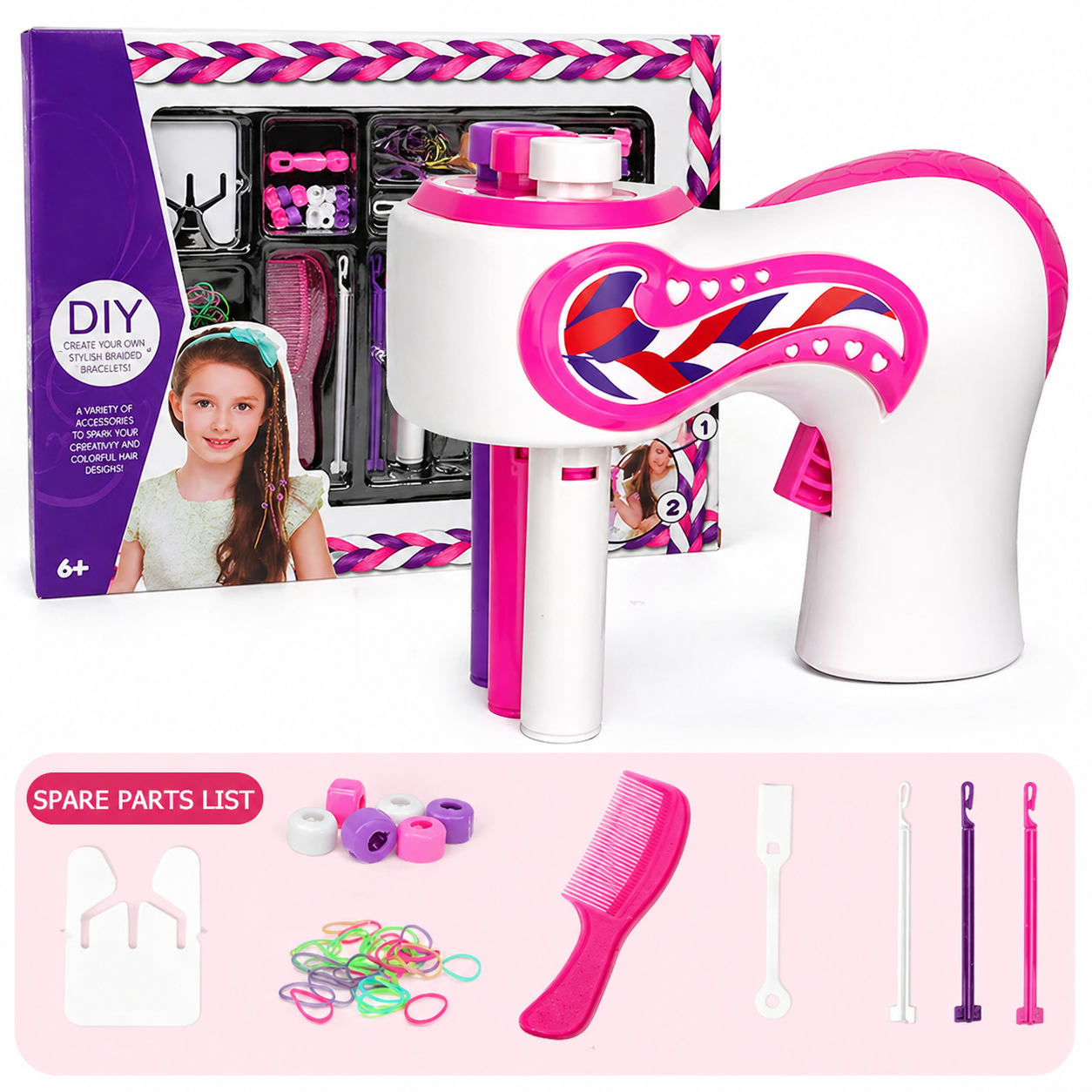 Childrens Hair Braiding Toy Creative Play