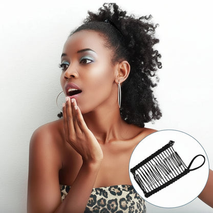 Fermaglio per capelli retrò elasticizzato stile vintage molletta elastica per capelli donna