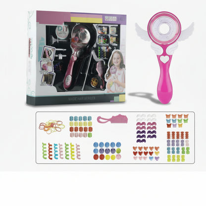Kinder DIY Haarflechter Set Haarstyling Flechtgerät Mädchen