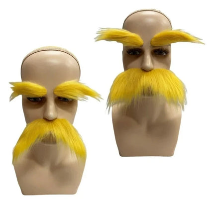 Halloween Accessoires Schnurrbart Augenbrauen Kostümset - Image 5