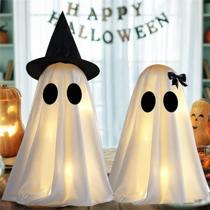 Halloween Deko Geister Innenbereich Leuchtdeko - Image 1