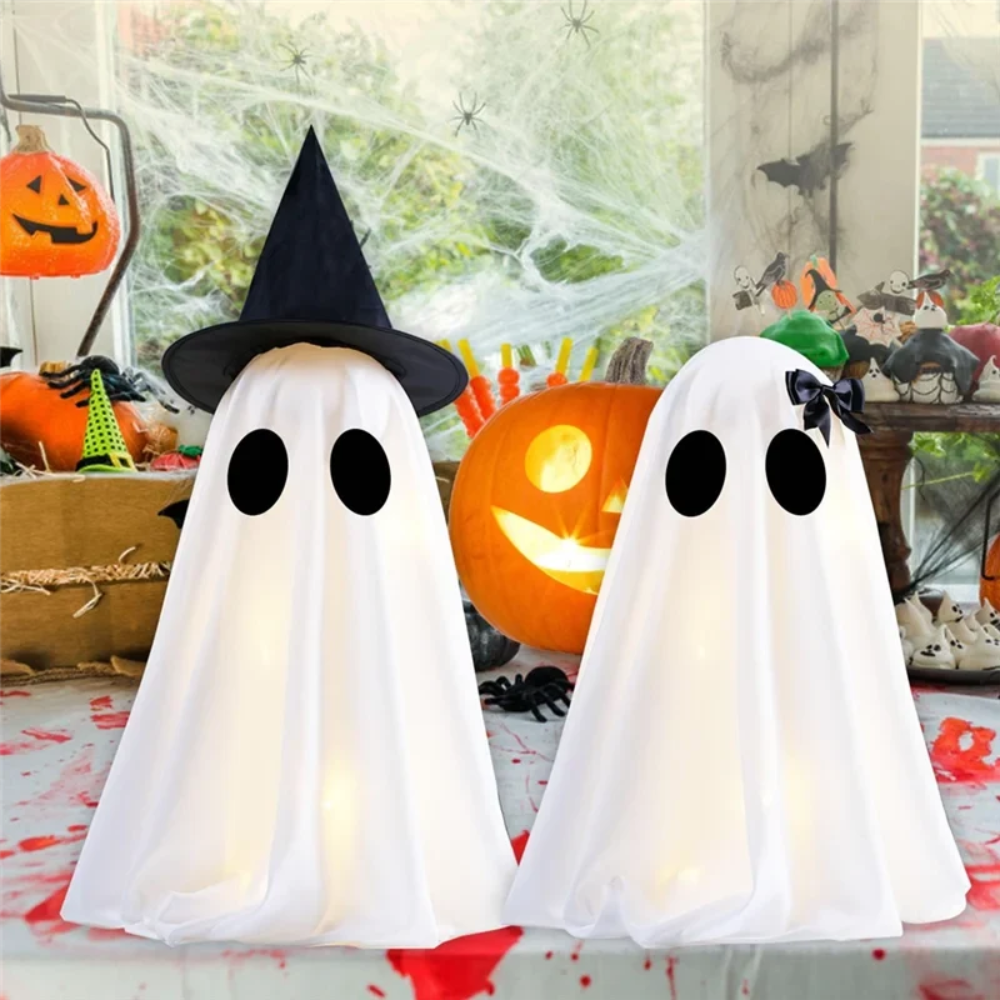 Halloween Deko Geister Innenbereich Leuchtdeko - Image 2