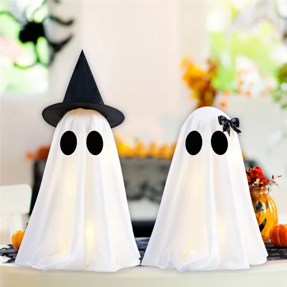 Halloween Deko Geister Innenbereich Leuchtdeko - Image 4