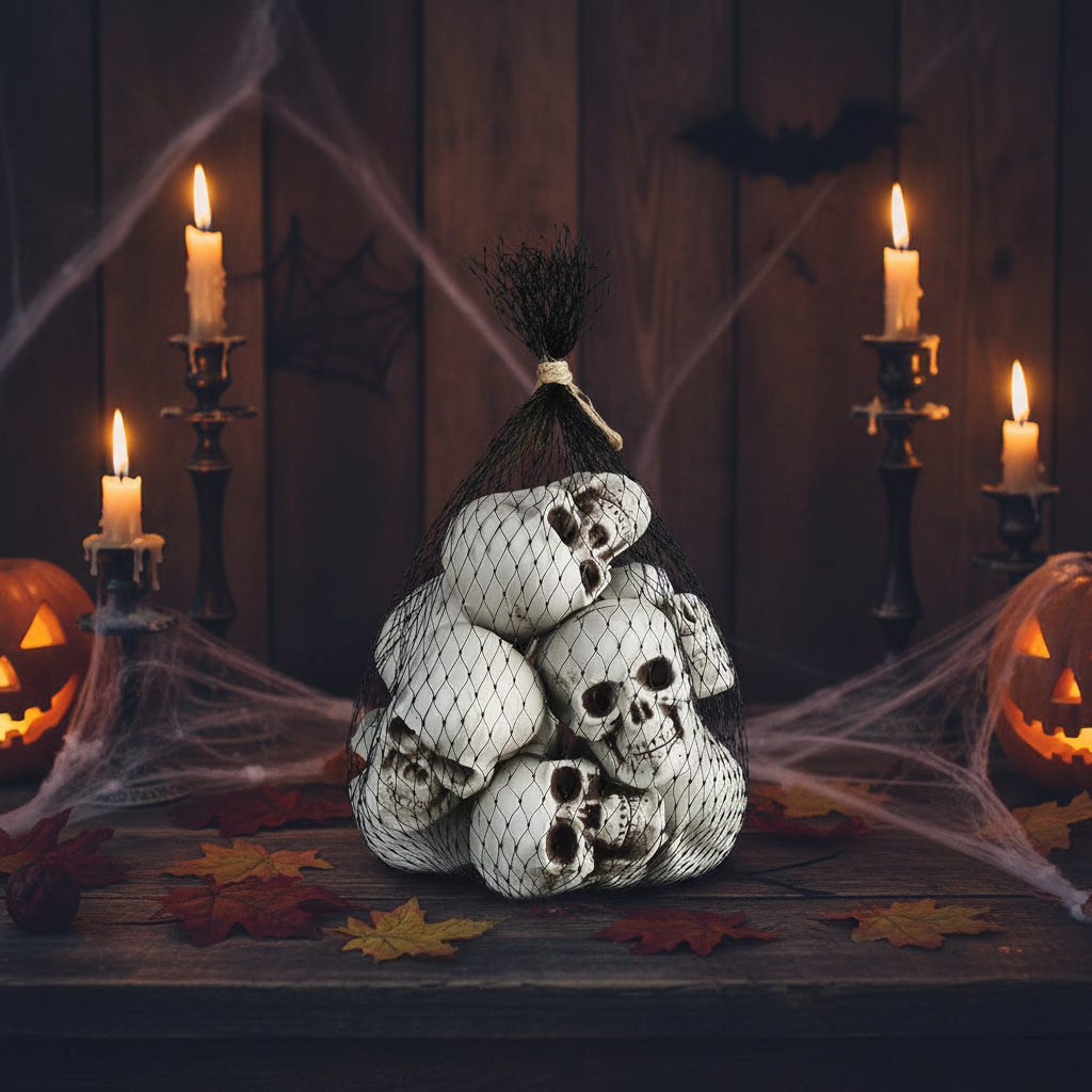 Halloween Deko Totenkopf Set Gruseliger Wohnakzent - Image 5