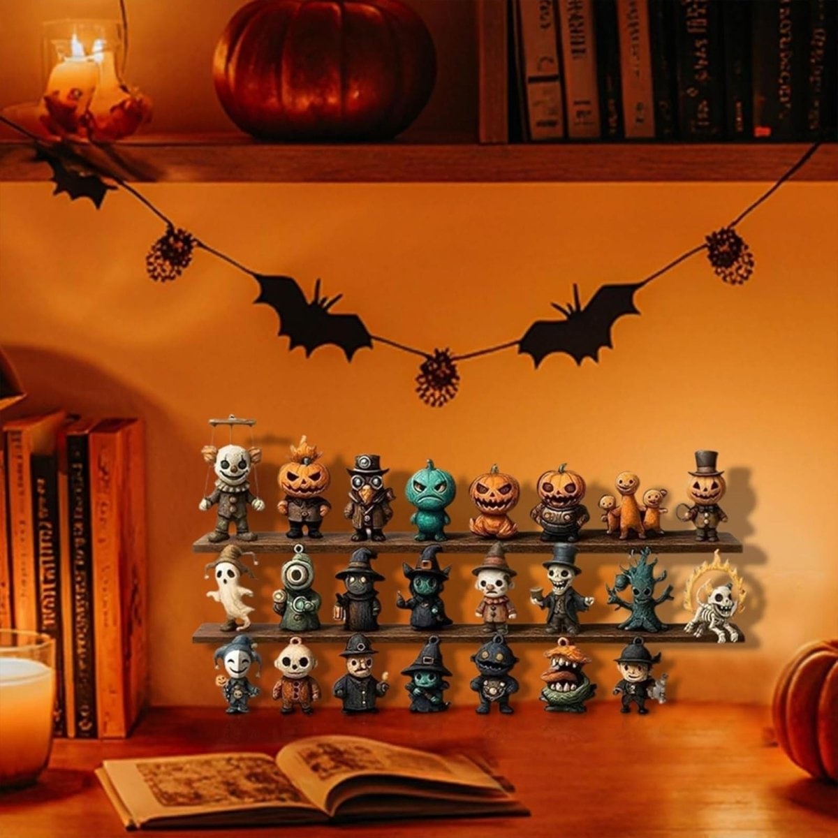 Halloween Dekoration Adventskalender Gruselfiguren - Image 4