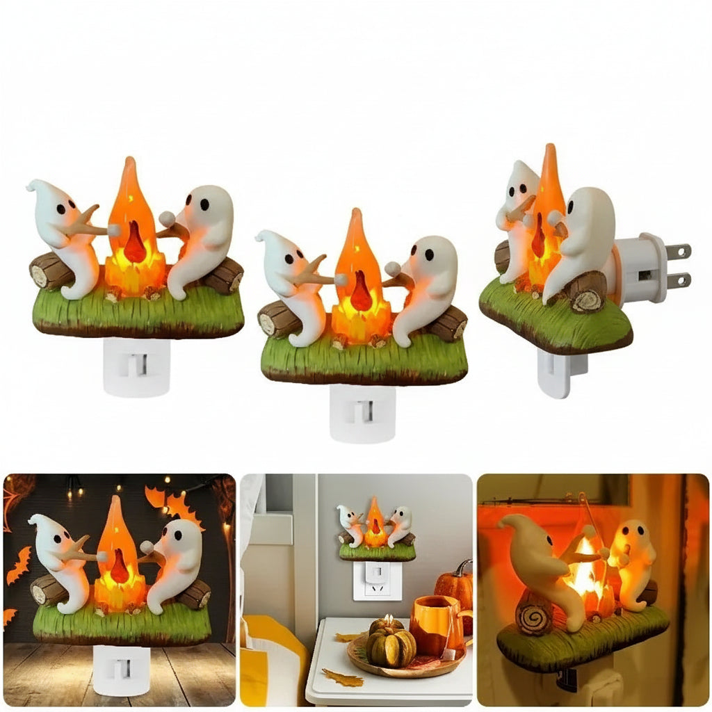 Halloween Dekoration Geister Nachtlicht Niedliches Design - Image 2