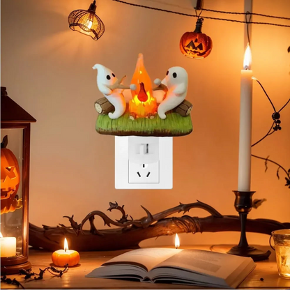 Halloween Dekoration Geister Nachtlicht Niedliches Design - Image 3