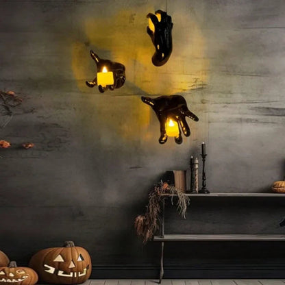 Halloween Dekoration Hand Wandkunst 3D Design - Image 2