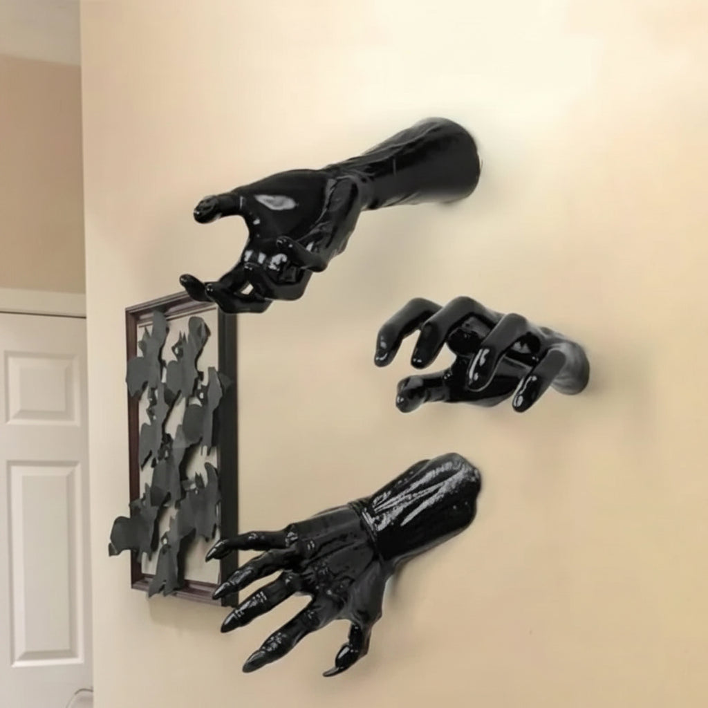 Halloween Dekoration Hand Wandkunst 3D Design - Image 5