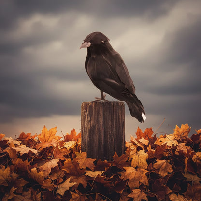 Halloween Dekoration Künstliche Krähen Set 6 Stück - Image 8