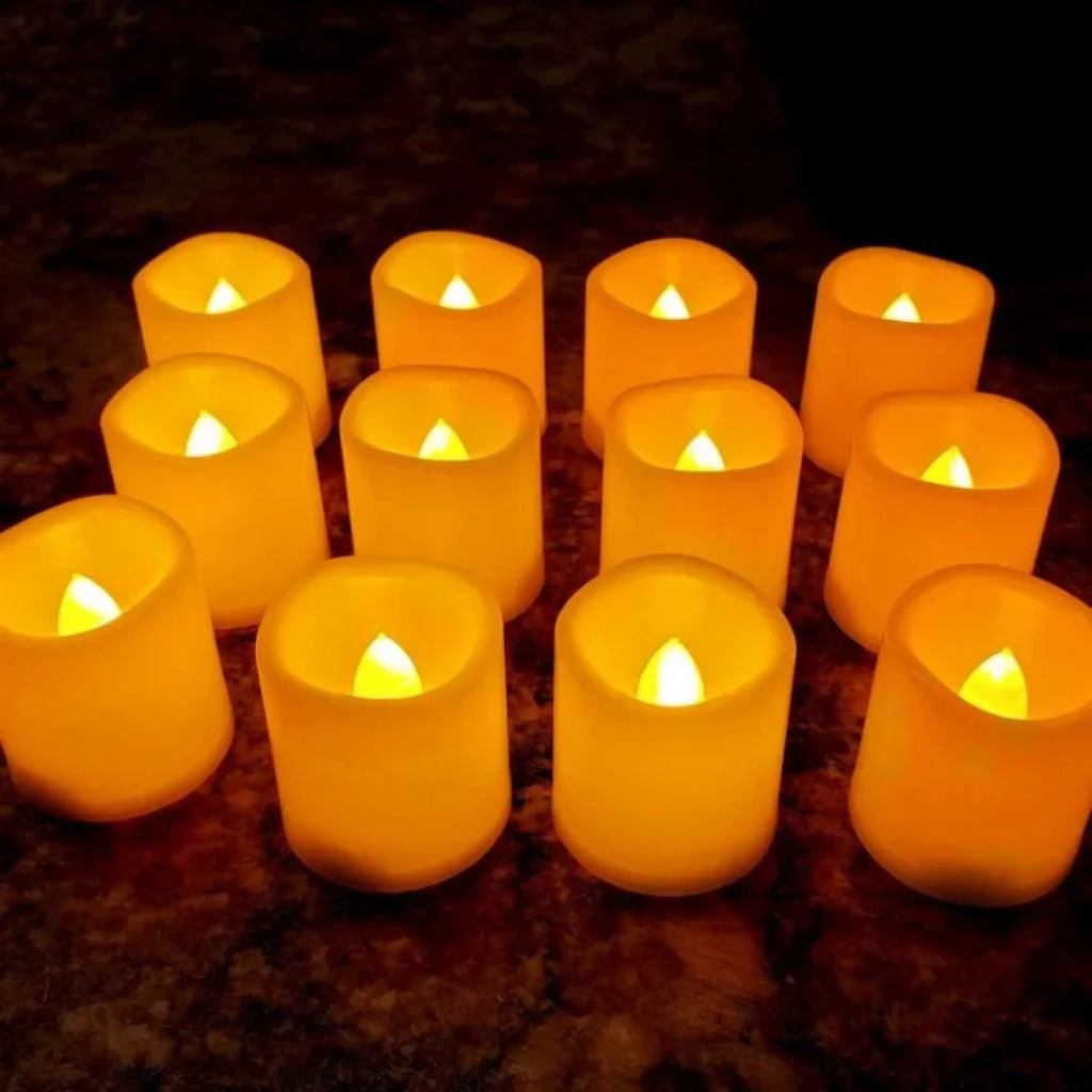 Halloween Dekoration LED Teelichter Flammenloses Licht - Image 5