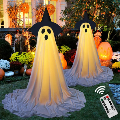 Halloween Dekoration Leuchtendes Geister Outdoor Set - Image 1