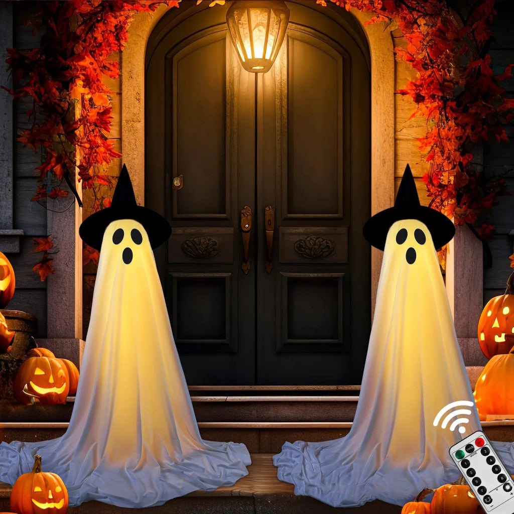 Halloween Dekoration Leuchtendes Geister Outdoor Set - Image 2