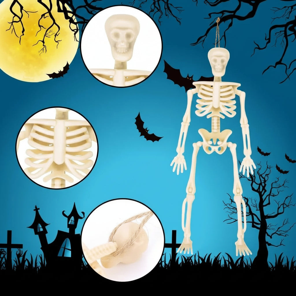 Halloween Dekoration Mini Skelettfiguren Party - Image 4