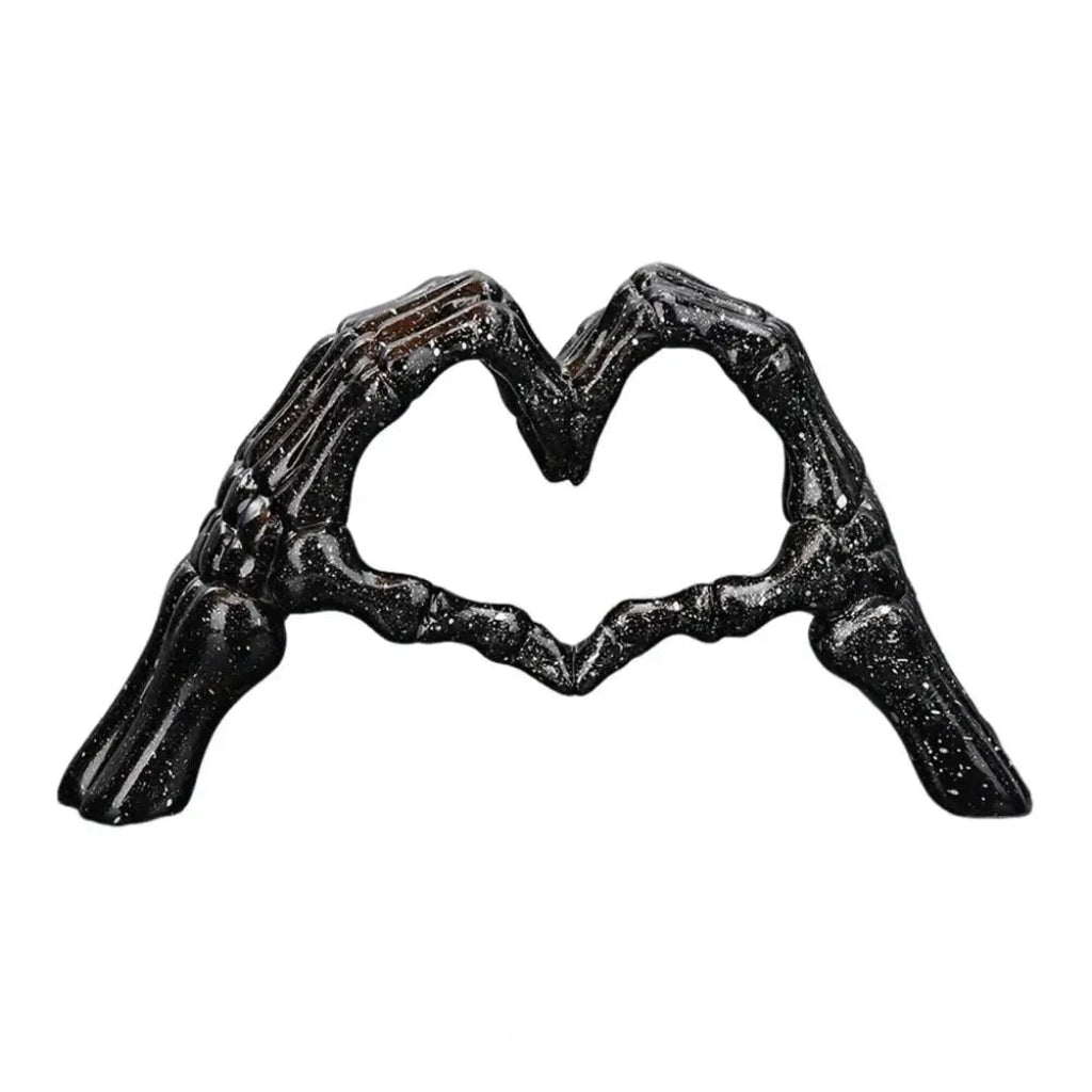 Halloween Dekoration Skelett Herz Tisch - Image 8