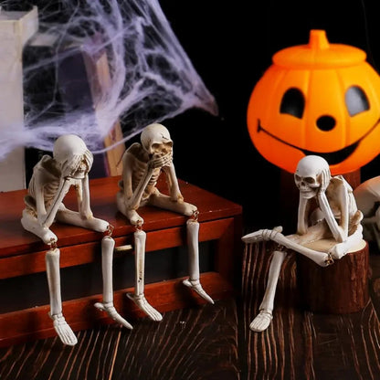 Halloween Dekoration Skelettfiguren Wohnaccessoire - Image 4