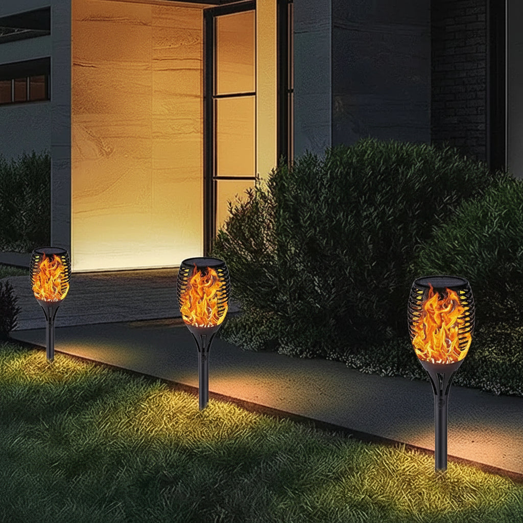 Halloween Dekoration Solar Fackellicht Gartenbeleuchtung - Image 3