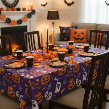 Halloween Dekoration Tischdecke Spinnennetz Party Tischdeko - Image 8