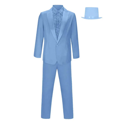 Halloween Kostüm Herren Anzug Cosplay Party Outfit Set - Image 7