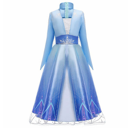 Halloween Kostüm Kinderkostüm Prinzessinnenkleid Glitzer Umhang - Image 7