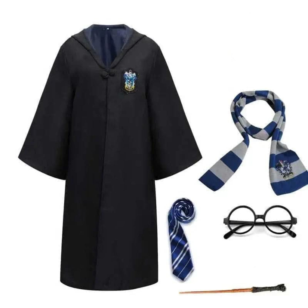 Halloween Kostüm Zauberer Umhang Magisches Schuluniform Set - Image 10